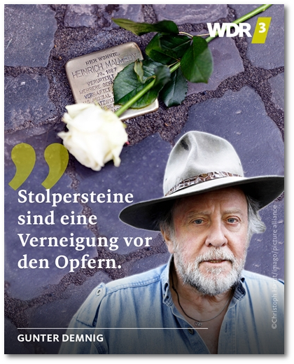 30 Jahre Stolpersteine: Mahnmale gegen das Vergessen