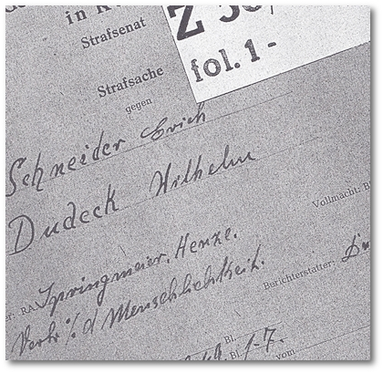 NS-Verbrechen: Gebot der Gerechtigkeit erforderte Verurteilung