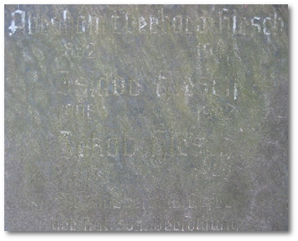 Grabstein auf dem jdischen Friedhof Gelsenkirchen-ckendorf