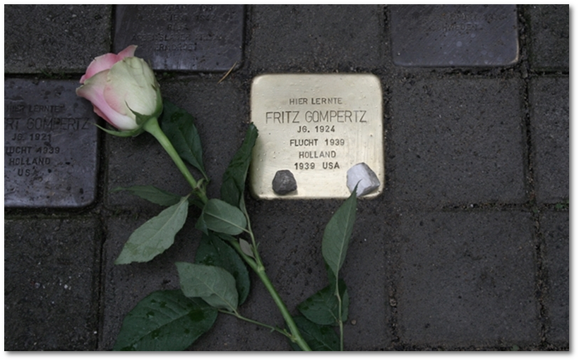 Stolpersteine Gelsenkirchen - Fritz Gompertz