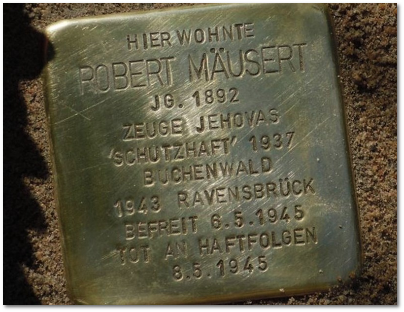 Mit dem Kriegsende am 8. Mai 1945 hrte das Sterben jeoch noch nicht auf