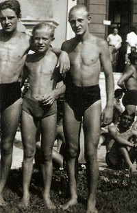 Gianfranco, Robert und Werner, August 1940