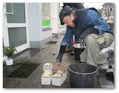 Stolpersteine schaffen Erinnerungsorte