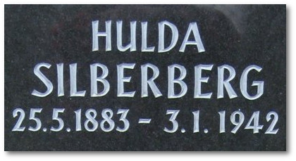 Grabstein Hulda Silberberg