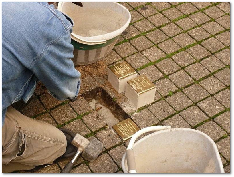 Stolpersteine Ehepaar Goldschmidt u. Mathilde Wertheim, Gelsenkirchen