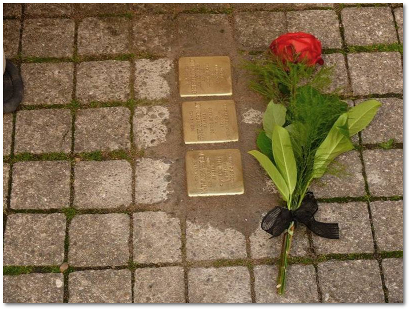 Stolpersteine Ehepaar Goldschmidt u. Mathilde Wertheim, Gelsenkirchen