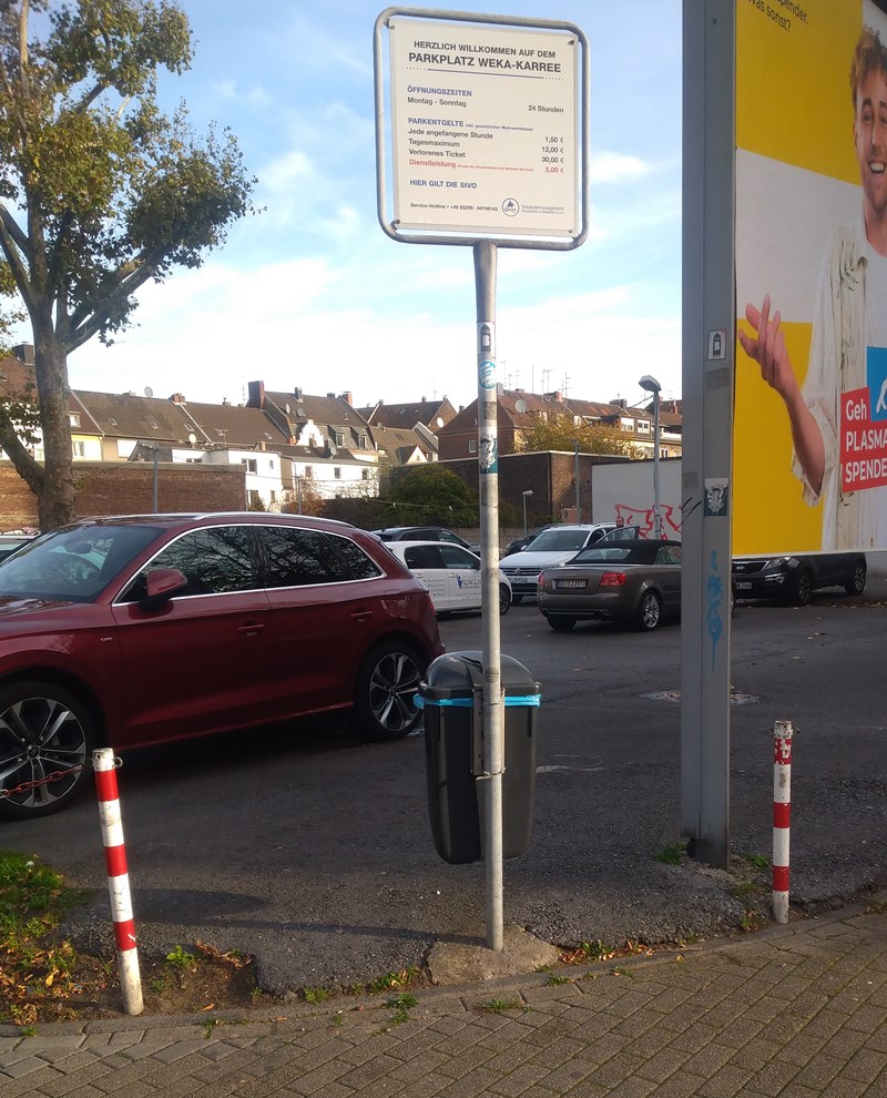 Ehemaliger Standort des Ghettohauses Augustastr.7 in Gelsenkirchen