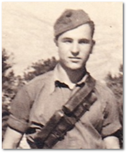 Pietro Farina, kurze Zeit spter gert er in deutsche Gefangenschaft