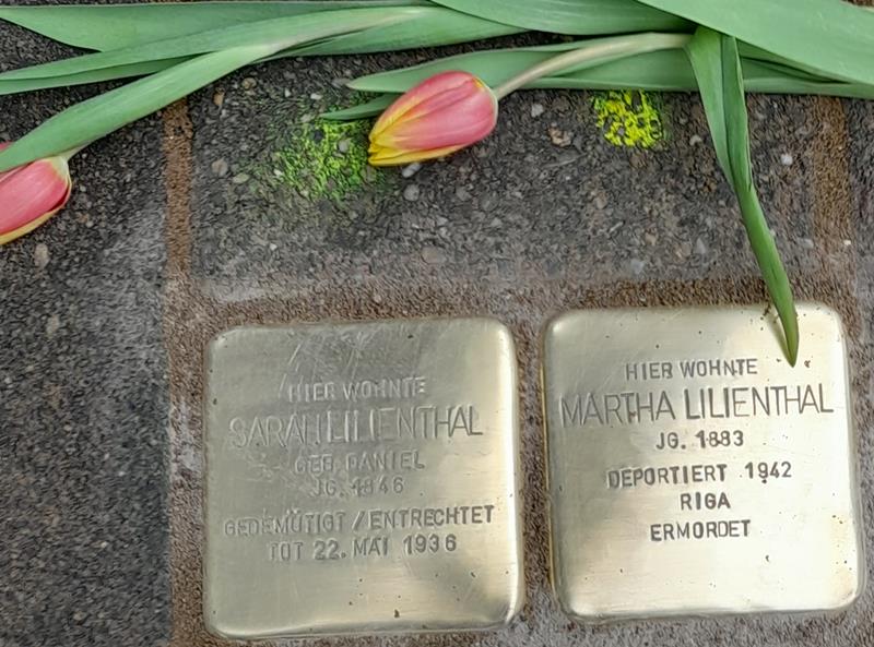 Stolpersteine Gelsenkirchen - Sarah und Martha Lilienthal