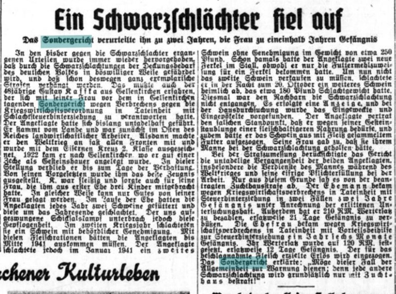Schwarzschlaechter in Gelsenkirchen