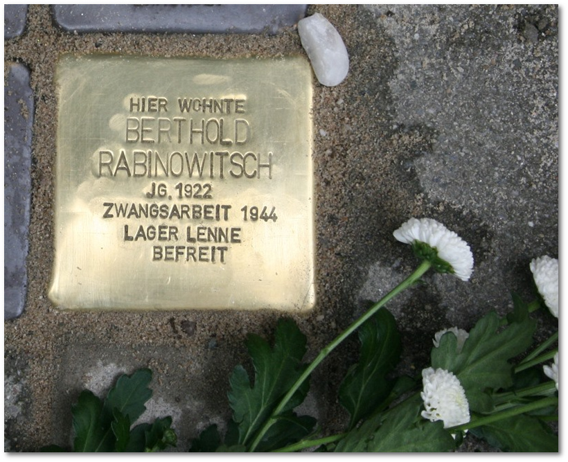 Stolpersteine Gelsenkirchen - Felix Frhling