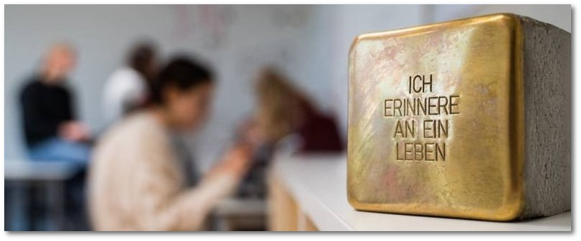 Jeder einzelne Stolperstein erinnert an ein Leben Jeder einzelne Stolperstein erinnert an ein Leben