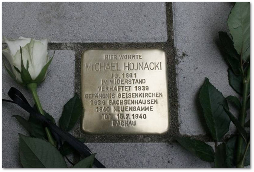 Stolpersteine Gelsenkirchen - Michael Hojnacki