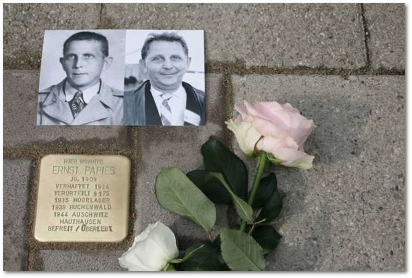 Stolpersteine Gelsenkirchen - Ernst Papies