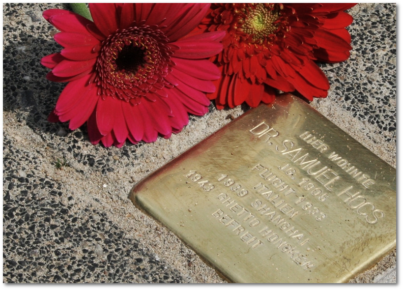 Stolpersteine Gelsenkirchen - Dr. Samuel Hocs