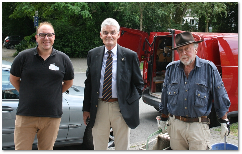 Stolpersteinverlegung fr Norman C. Cowley in Gelsenkirchen