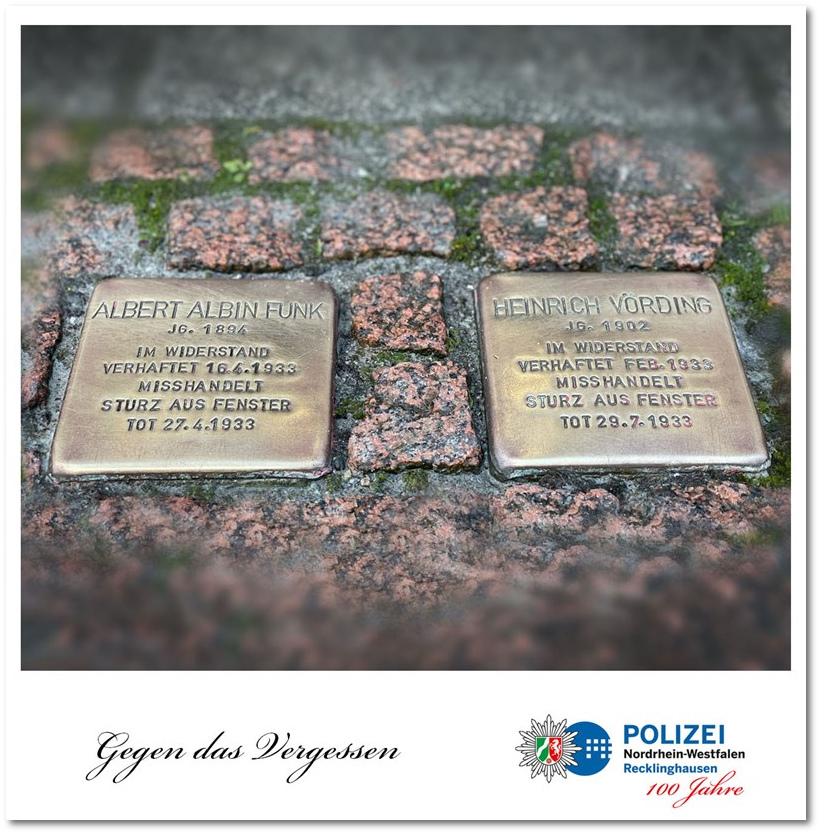 100 Jahre Polizeiprsidium Recklinghausen