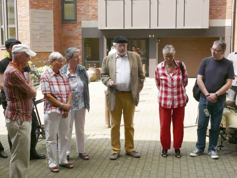 Von-der-Recke-Strasse 6 - in der NS-Zeit stand hier das Haus Nummer 4