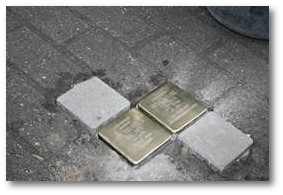 Stolpersteine Gelsenkirchen - Stolpersteine fr Ehepaar Rabbiner Dr. Siegfried u. Rosalia Elise Galliner