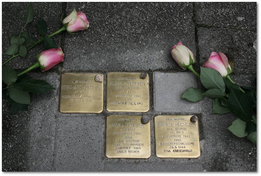 Stolpersteine Gelsenkirchen - Stolpersteine Familie Bernhard Hchster
