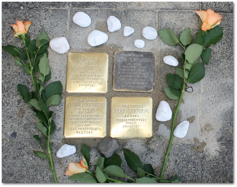 Erinnerungskultur: Stolpersteine bringen Namen zurck
