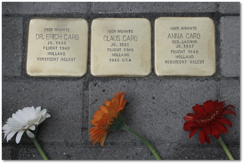 Familie Dr. Erich, Anne und Claus Caro