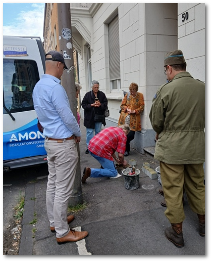 Gelsenkirchen: Stolpersteine erinnern an die Familie Ernst Sondermann